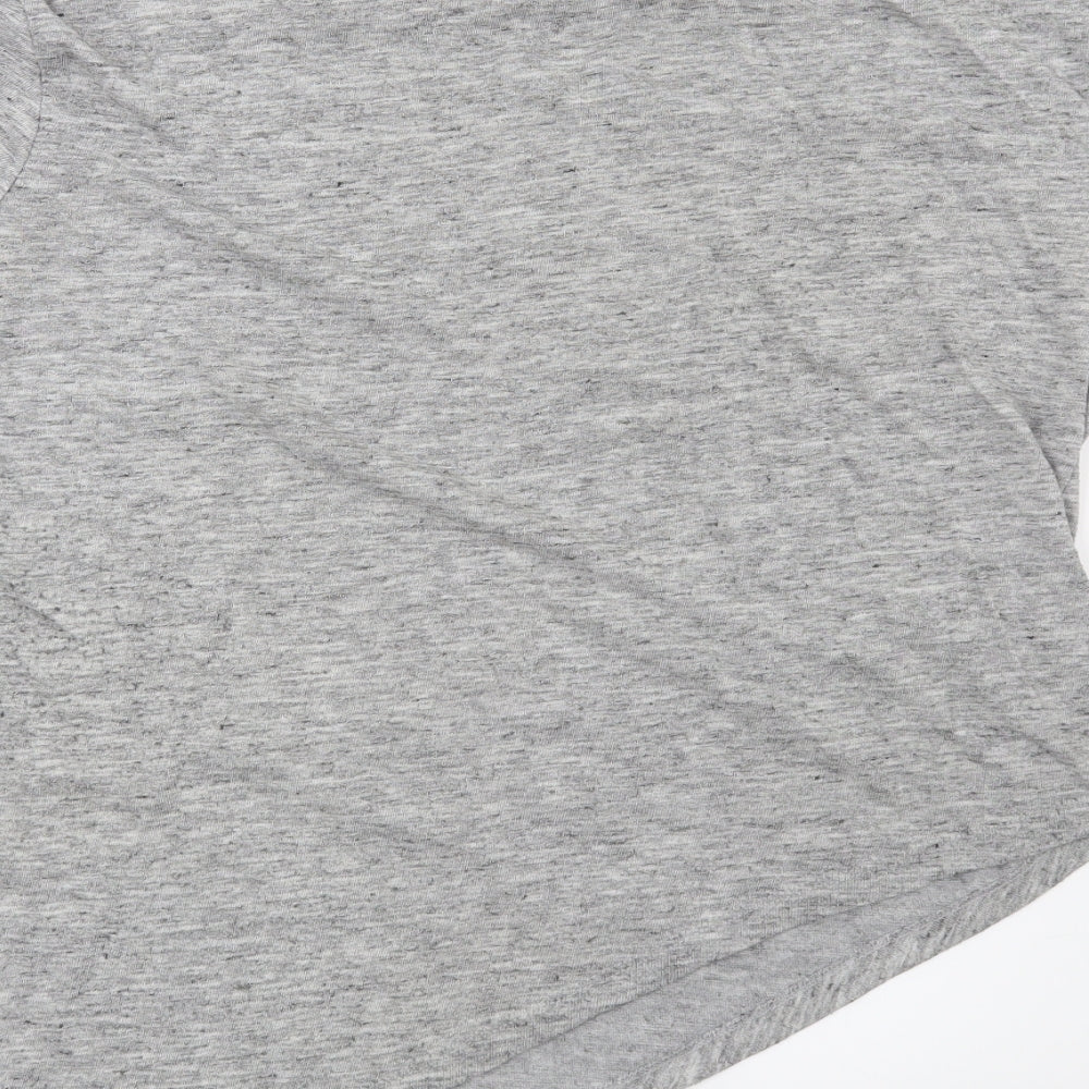 Atmosphere Womens Grey   Basic T-Shirt Size 14  - New York City Girl