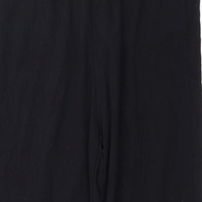 Preworn Womens Black   Trousers  Size 2XL L26 in