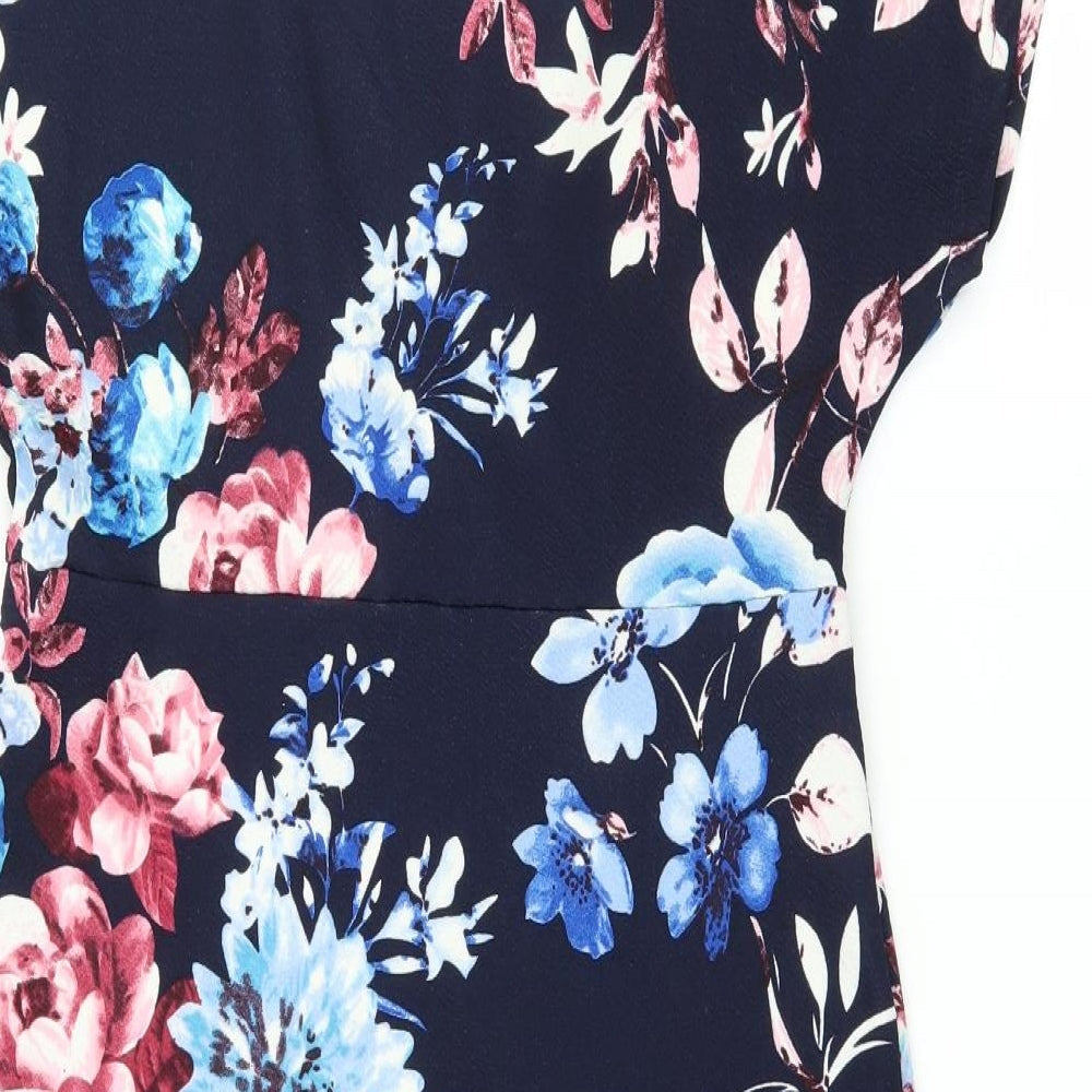 Mela London Womens Blue  Jersey A-Line  Size 10