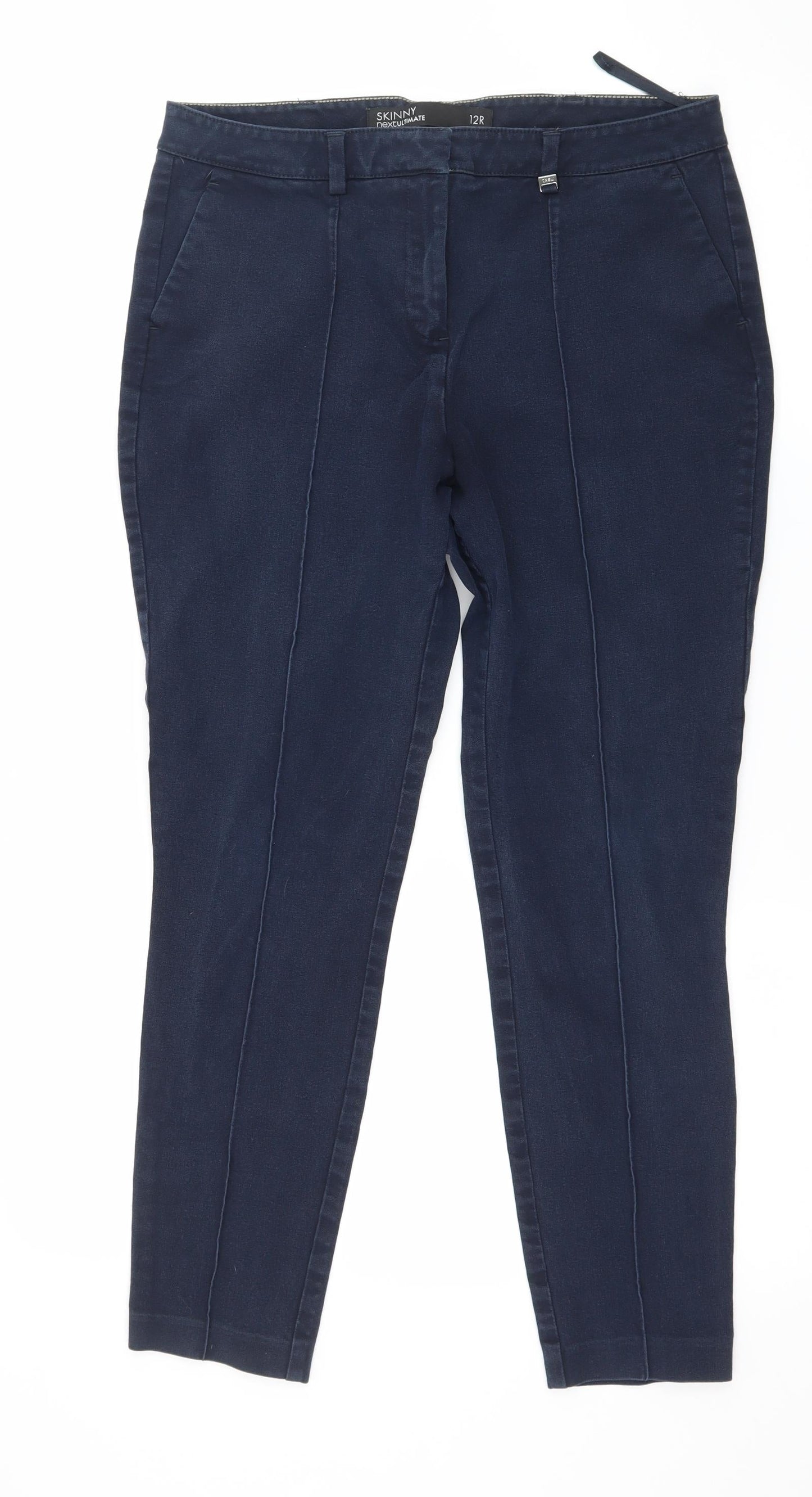 NEXT Womens Blue  Denim Skinny Jeans Size 12 L25 in