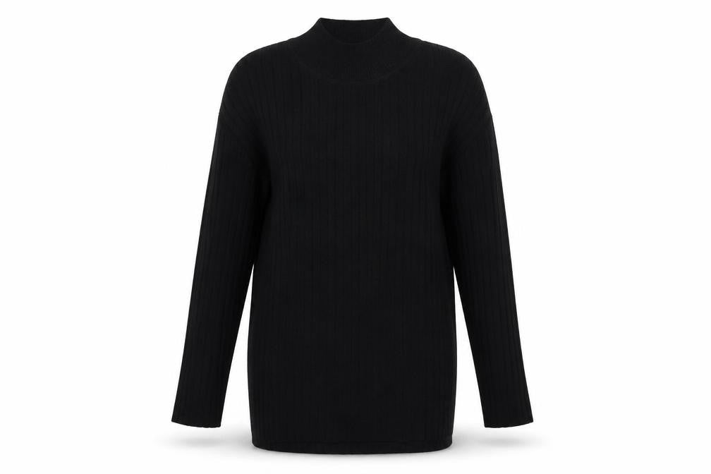 Warehouse  Womens Black   Pullover Jumper Size 12