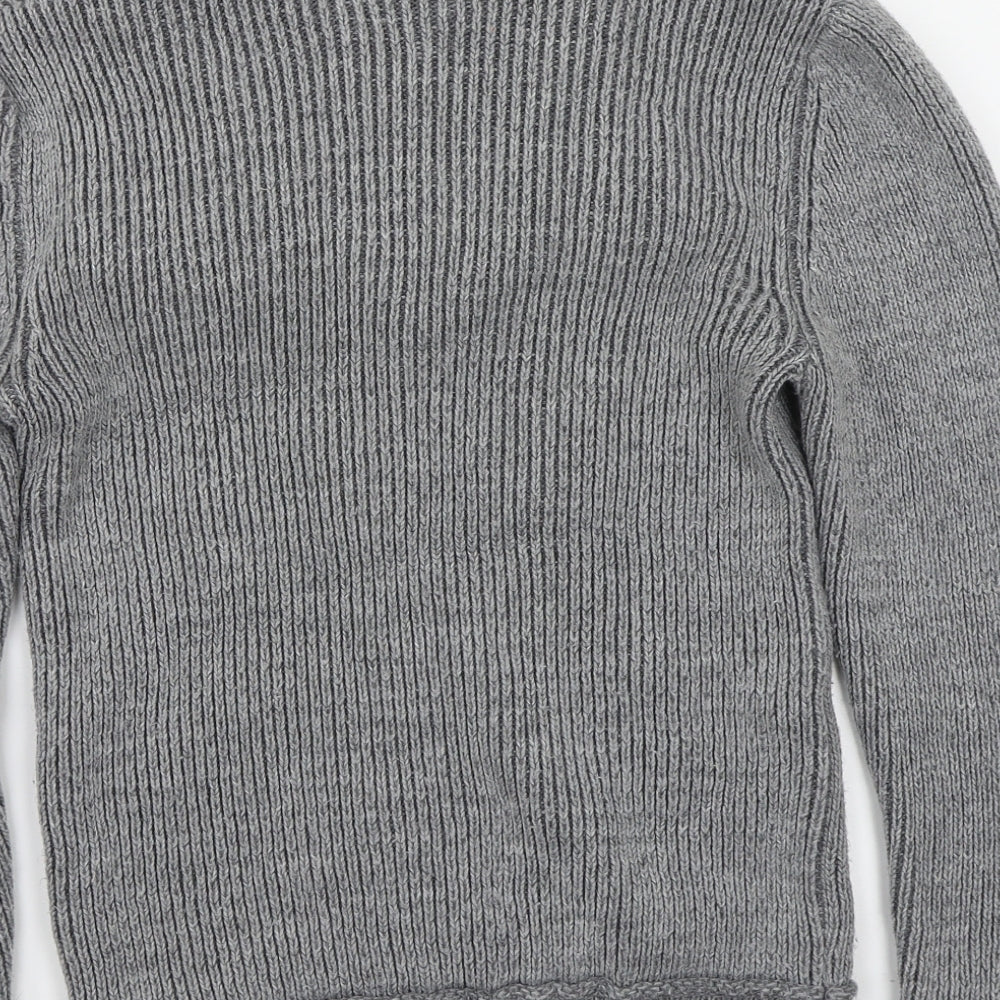 Grin&Bear  Womens Grey   Pullover Jumper Size S