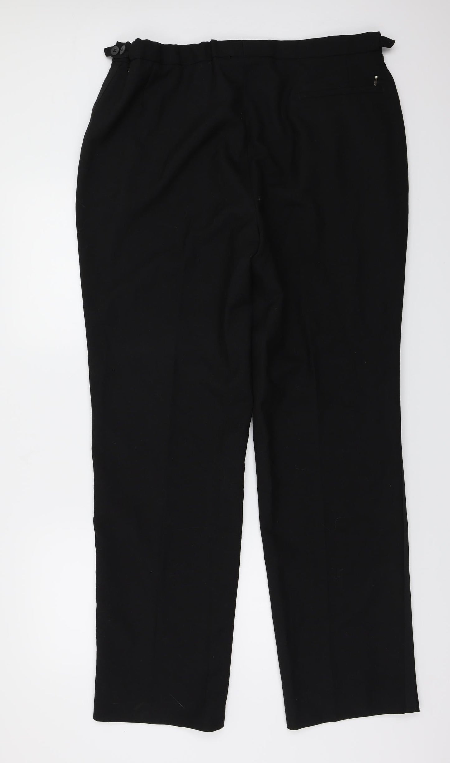 Preworn  Womens Black   Trousers  Size 36 in L30 in