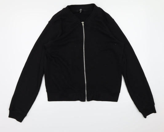 Misguided   Womens Black   Full Zip Jumper Size 14