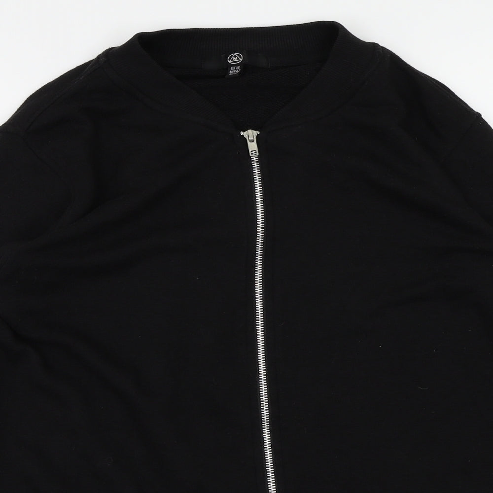 Misguided   Womens Black   Full Zip Jumper Size 14