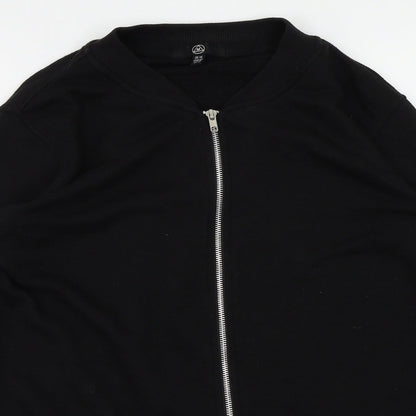 Misguided   Womens Black   Full Zip Jumper Size 14