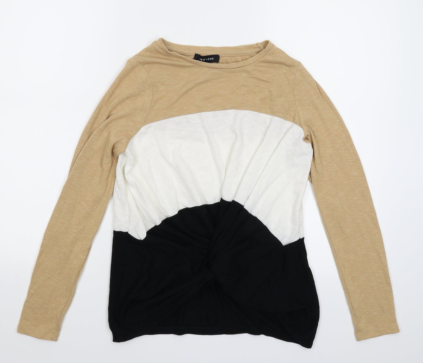 New Look Womens Multicoloured  Knit Pullover Jumper Size S