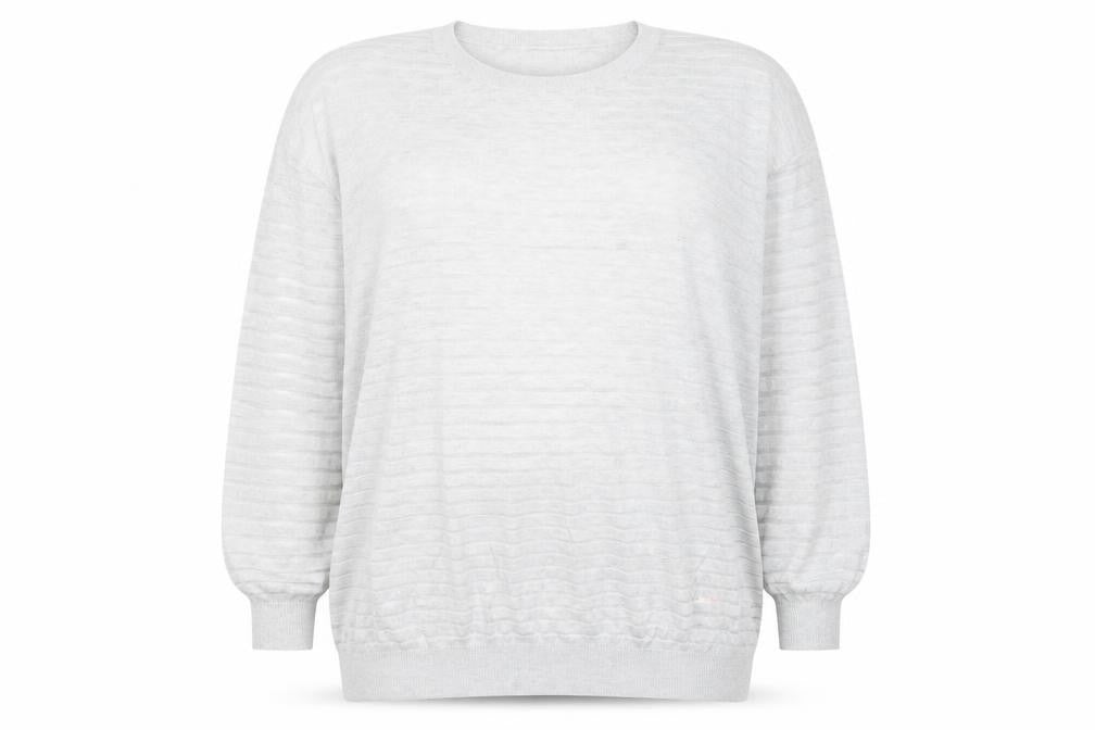 F&F Womens Grey  Knit Pullover Jumper Size 20