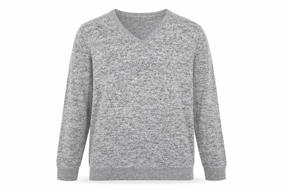 Lucky Star Mens Grey   Pullover Jumper Size L