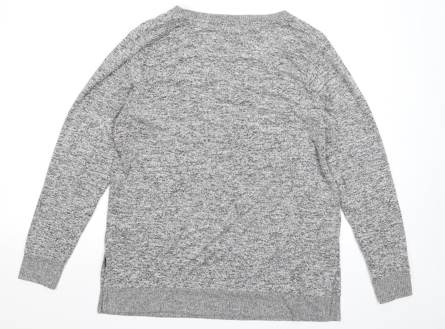 Lucky Star Mens Grey   Pullover Jumper Size L