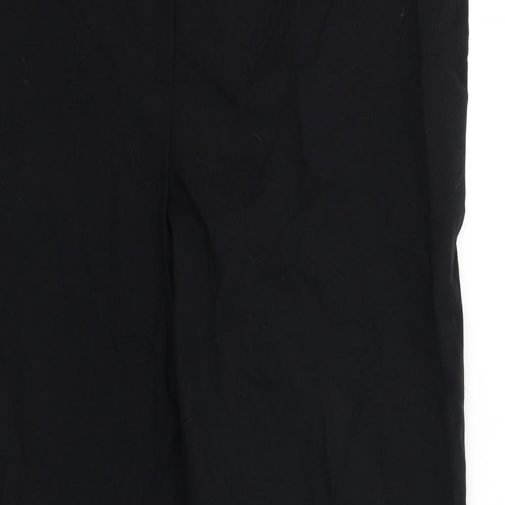 Spirit Womens Black   Trousers  Size 14 L30 in