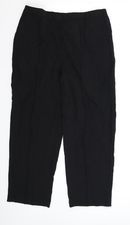 EWM Womens Black   Trousers  Size 32 in L26 in