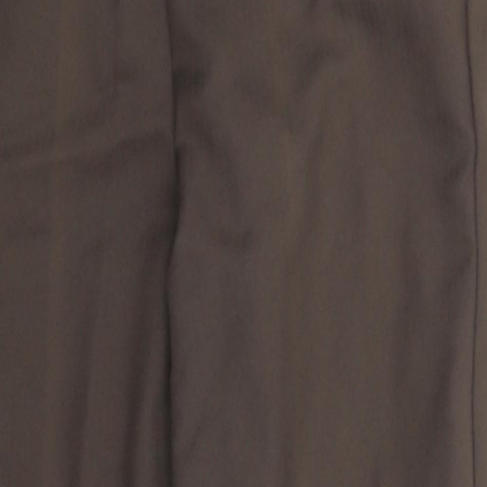 Preworn Womens Grey   Dress Pants Trousers Size 12 L27 in