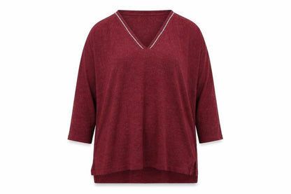 F&F Womens Brown  Knit Pullover Jumper Size 16