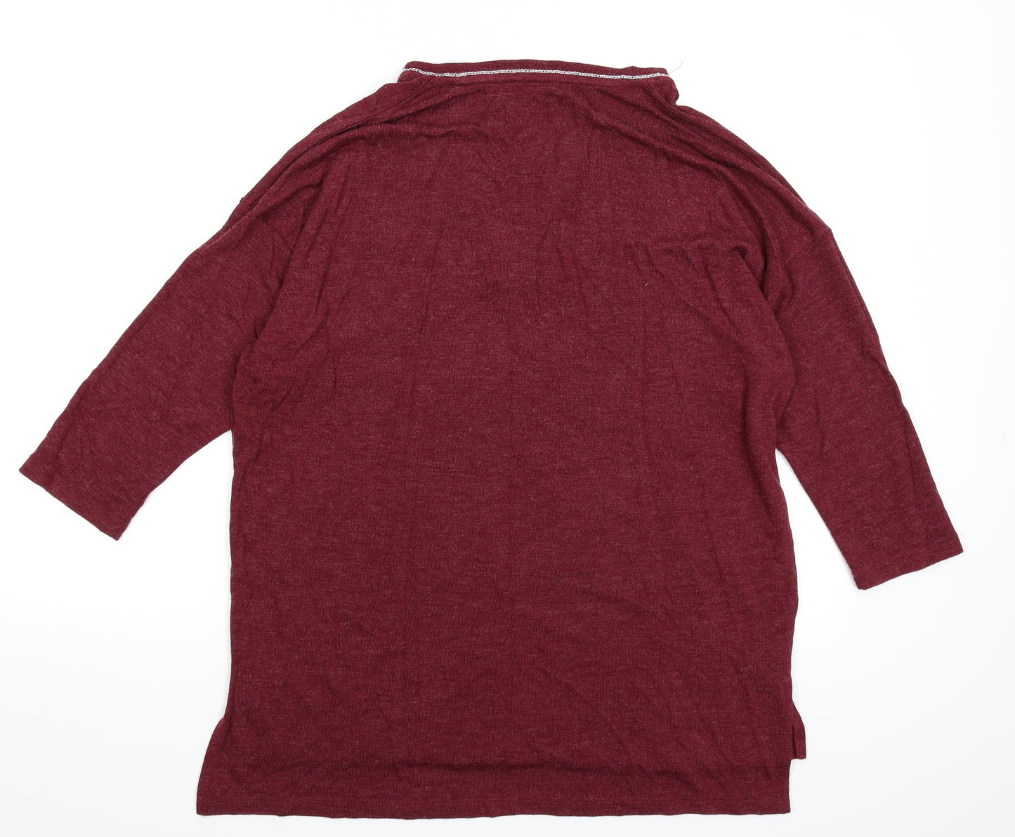 F&F Womens Brown  Knit Pullover Jumper Size 16