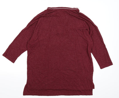 F&F Womens Brown  Knit Pullover Jumper Size 16