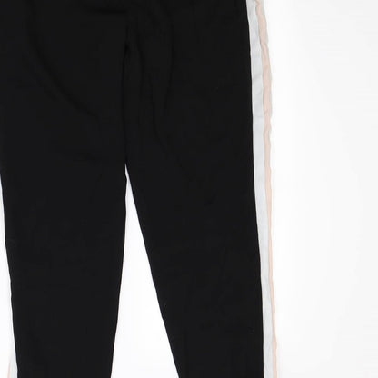Red Herring Womens Black   Trousers  Size 10 L28 in