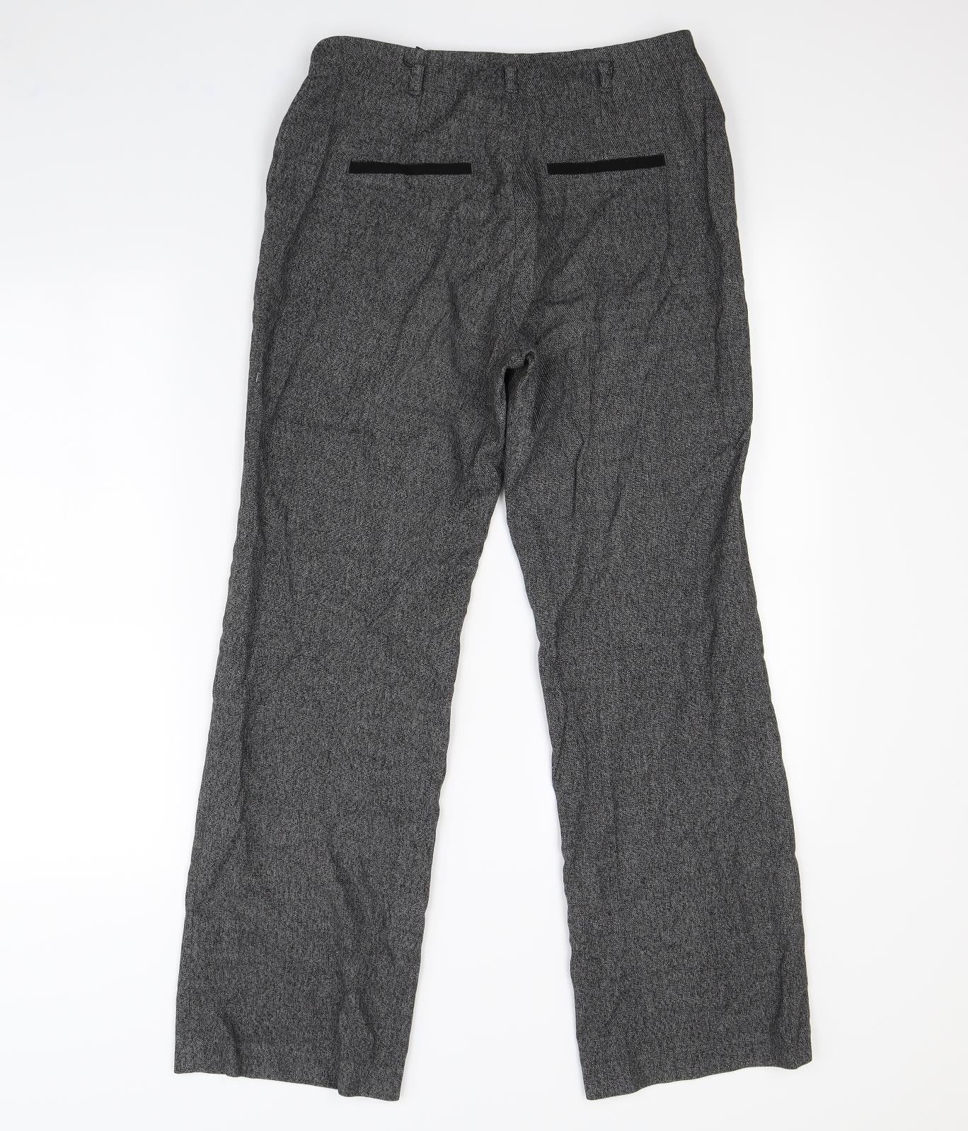 NEXT Womens Grey   Dress Pants Trousers Size 10 L29 in