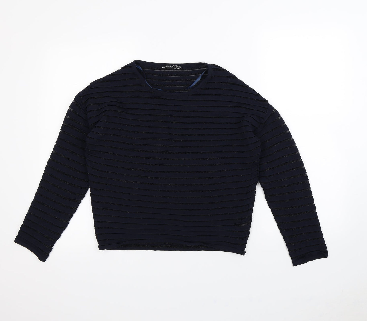 Atmosphere Womens Blue   Basic Blouse Size S