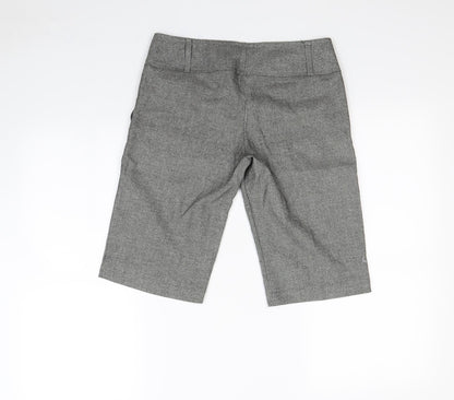 Preloved Preworn Womens Silver   Culotte Shorts Size 8 - Back