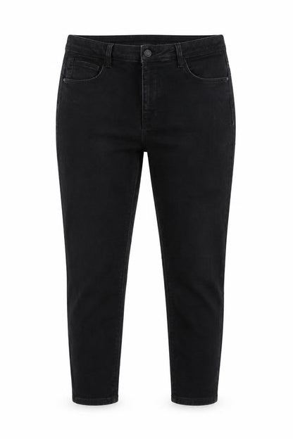 Preworn Womens Black   Cropped Trousers Size 32 in L24 in