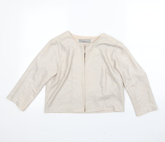 Dorothy Perkins Womens Silver   Jacket  Size 12
