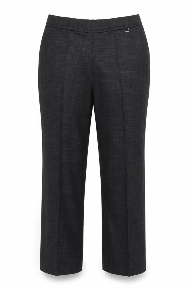 Marks & Spencer Womens Grey   Trousers  Size 10 L26 in - Elastic Waist