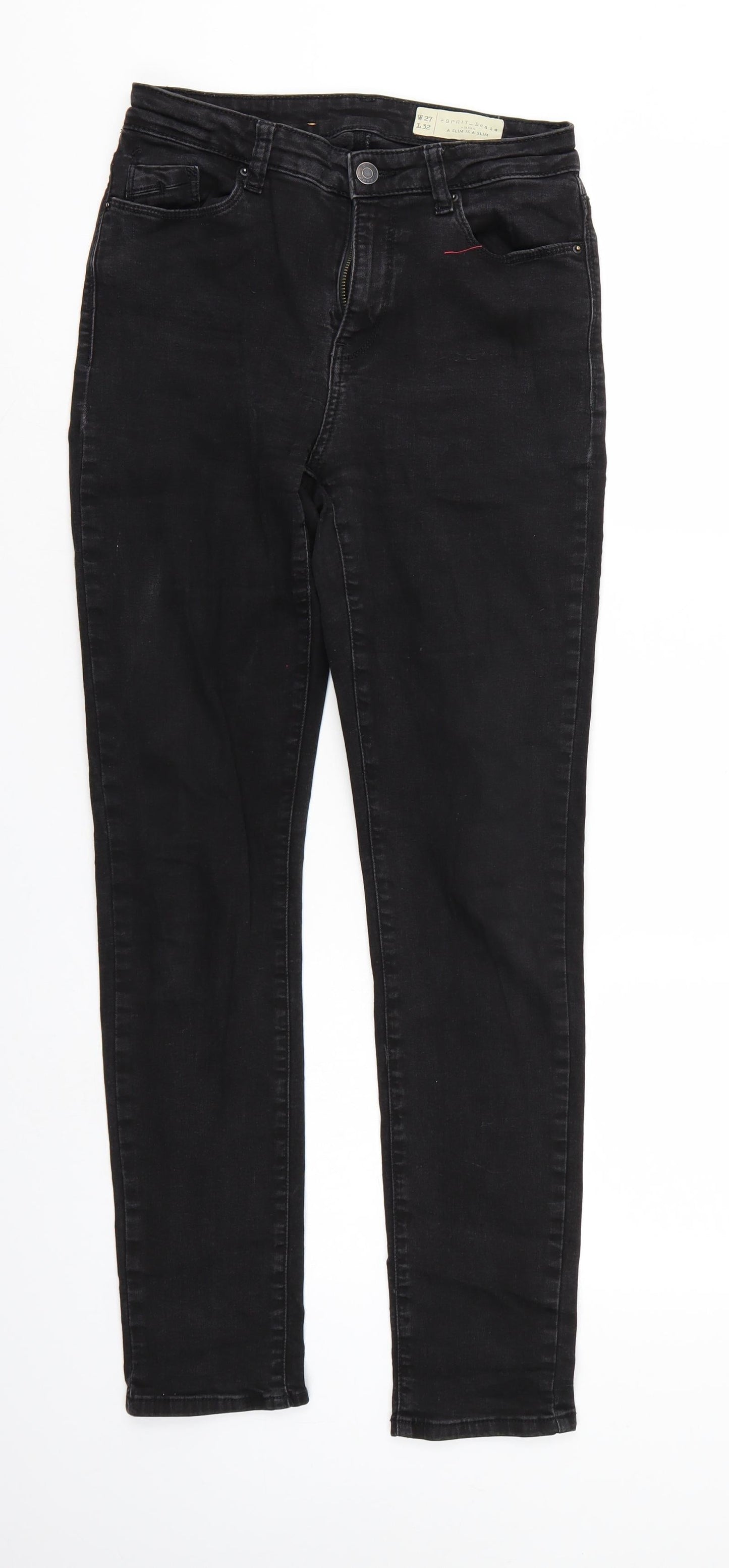Spirit Mens Black   Skinny Jeans Size 27 L32 in
