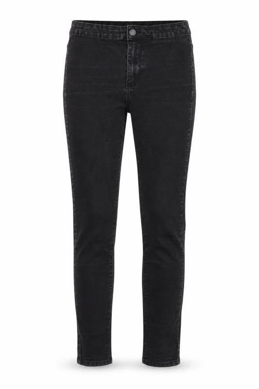 Denim & Co. Womens Black  Denim Jegging Jeans Size 10 L29 in - Elastic Waist