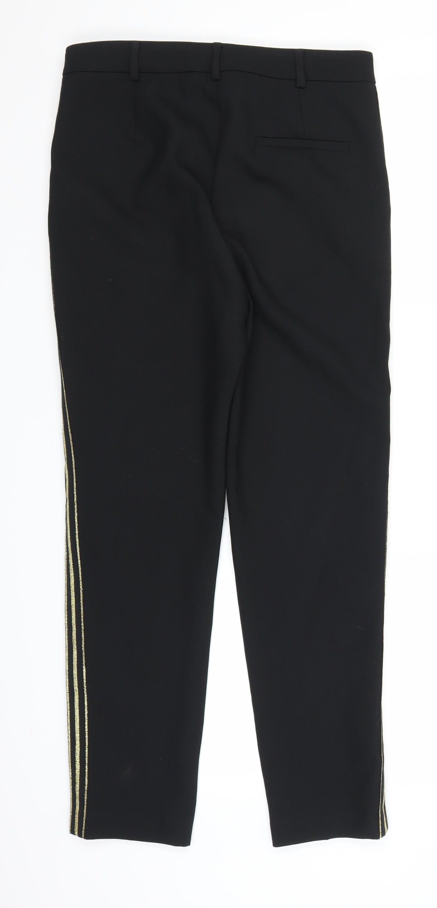 Marks and Spencer Womens Black   Trousers  Size 8 L26 in