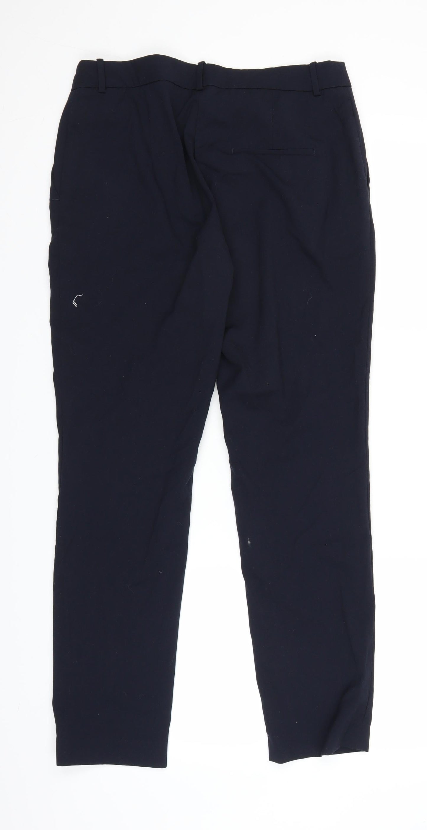 H&M Womens Blue   Trousers  Size 10 L27.5 in