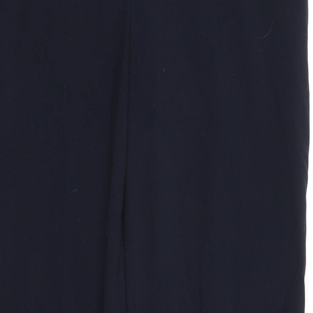 H&M Womens Blue   Trousers  Size 10 L27.5 in
