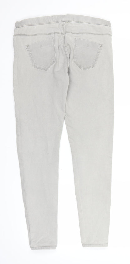 Primark Womens Grey  Denim Jegging Jeans Size 10 L27 in
