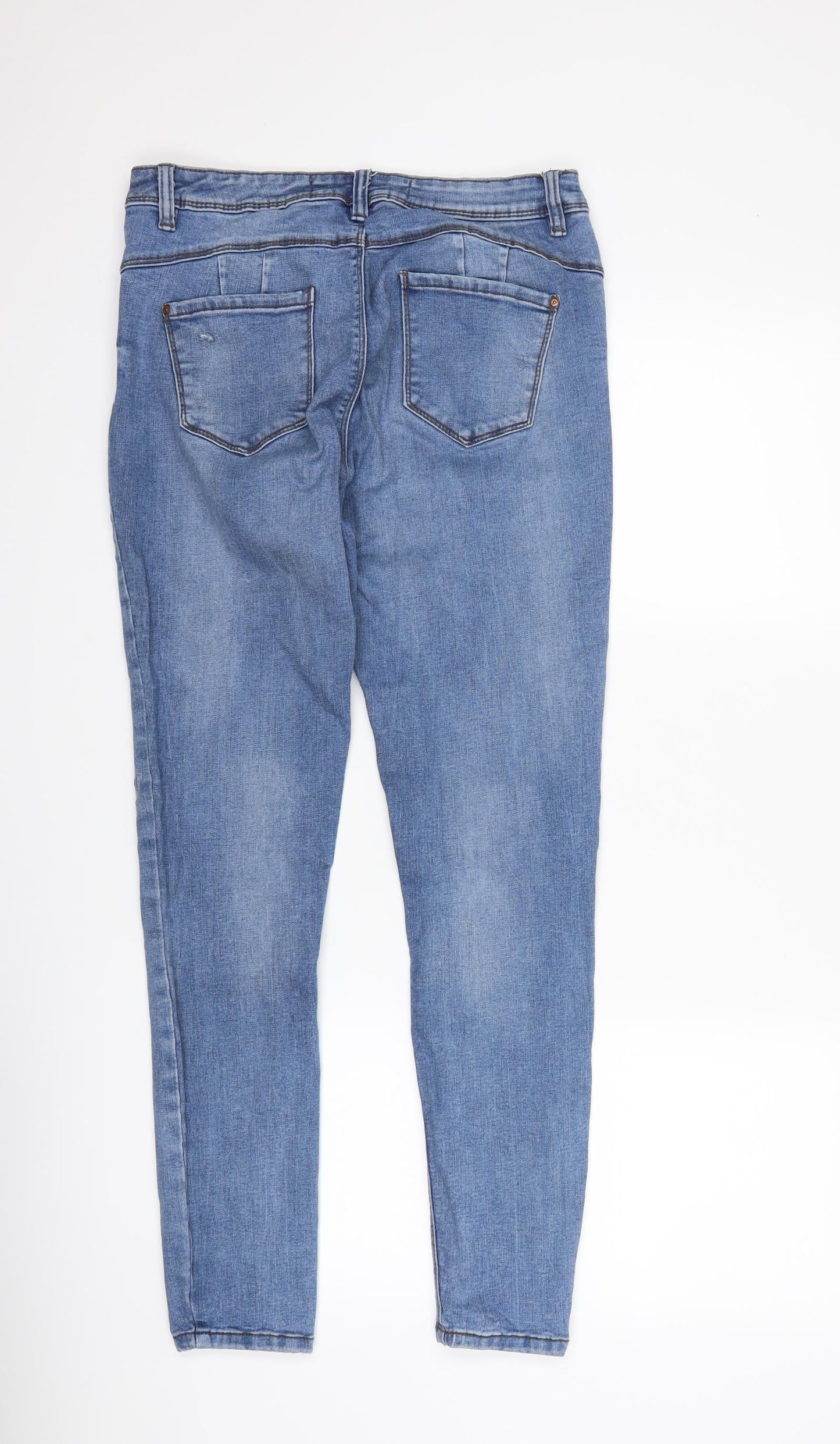 denim co Womens Blue  Denim Skinny Jeans Size 30 L28 in