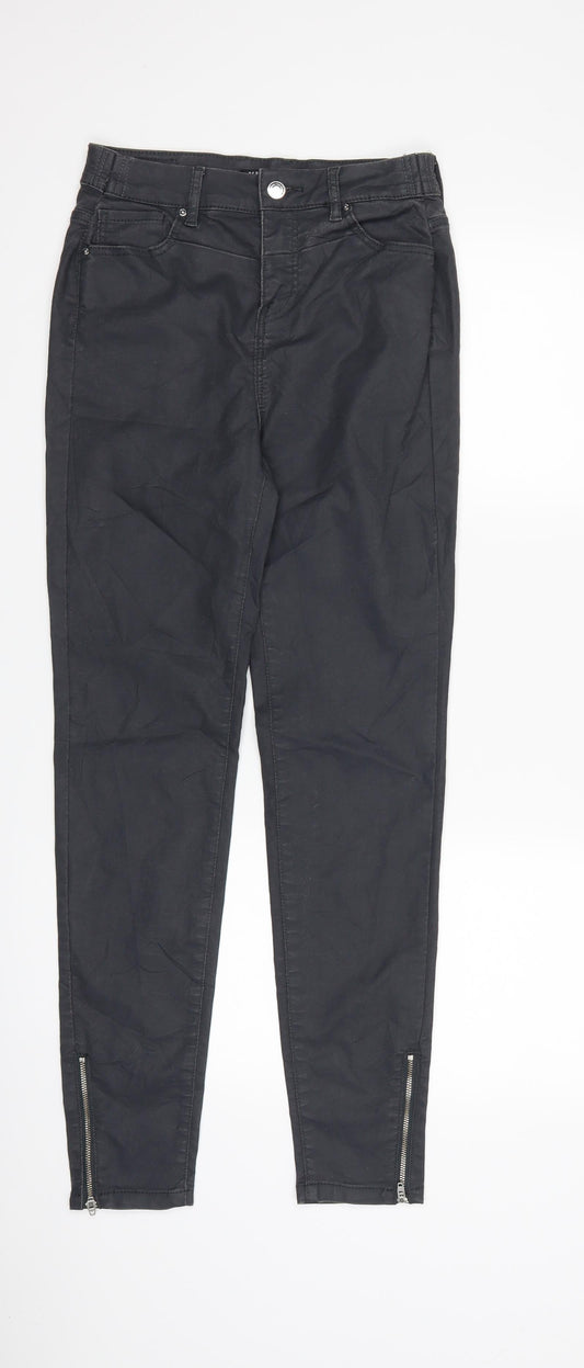 RESERVED Womens Grey  Denim Skinny Jeans Size 10 L28 in