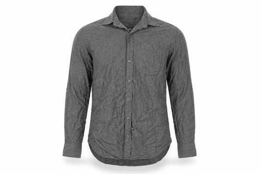 Marks & Spencer Mens Grey    Button-Up Size 16