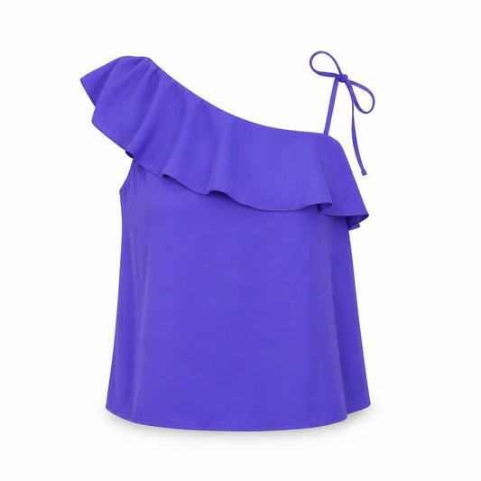 New Look Womens Purple   Camisole Blouse Size 10