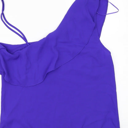 New Look Womens Purple   Camisole Blouse Size 10