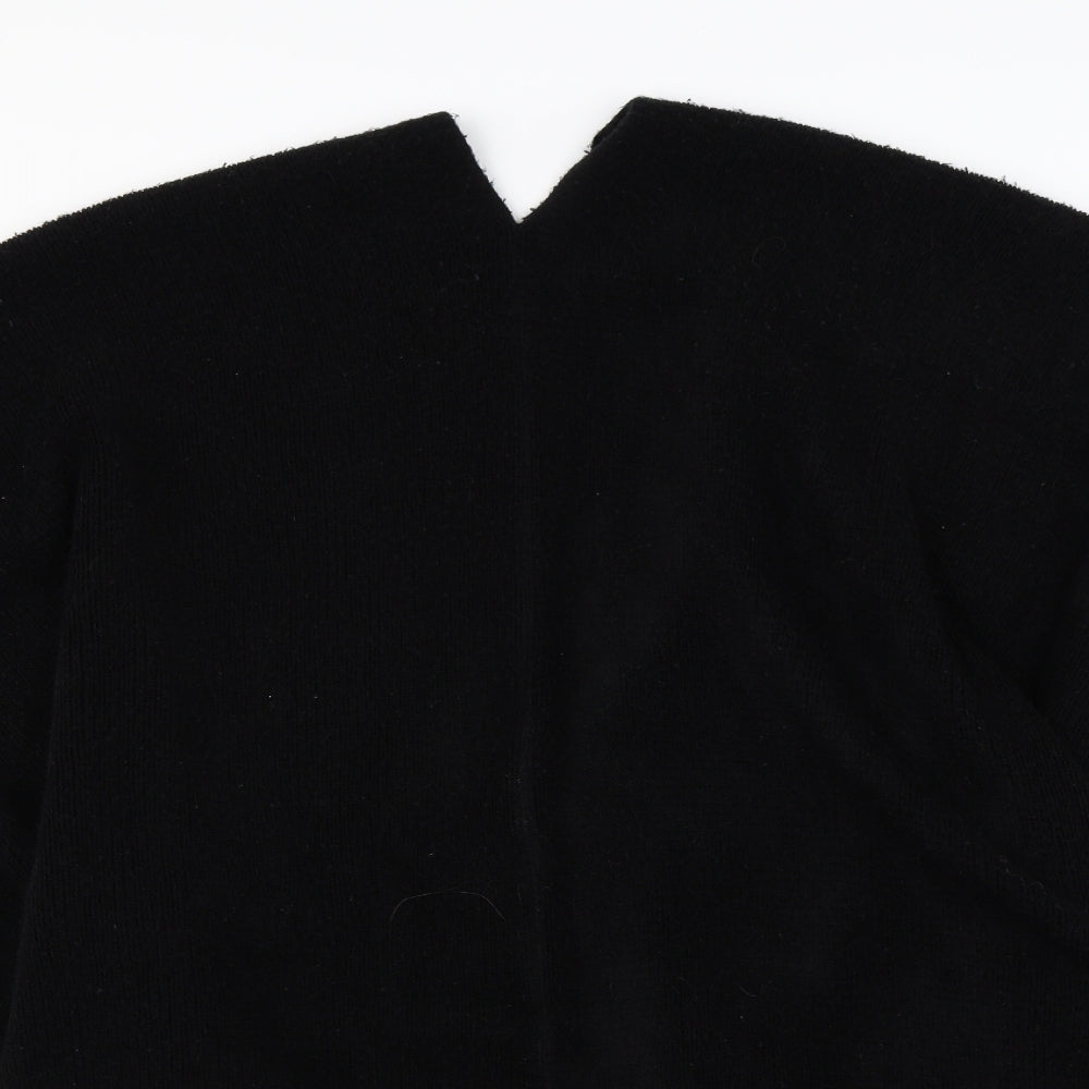 Collection Womens Black   Cape Jumper One Size