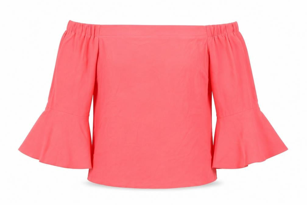Dorothy Perkins Womens Pink   Basic Blouse Size 10