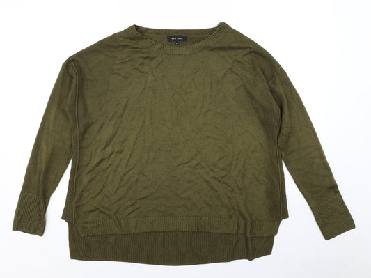New Look Womens Green   Pullover Jumper Size M