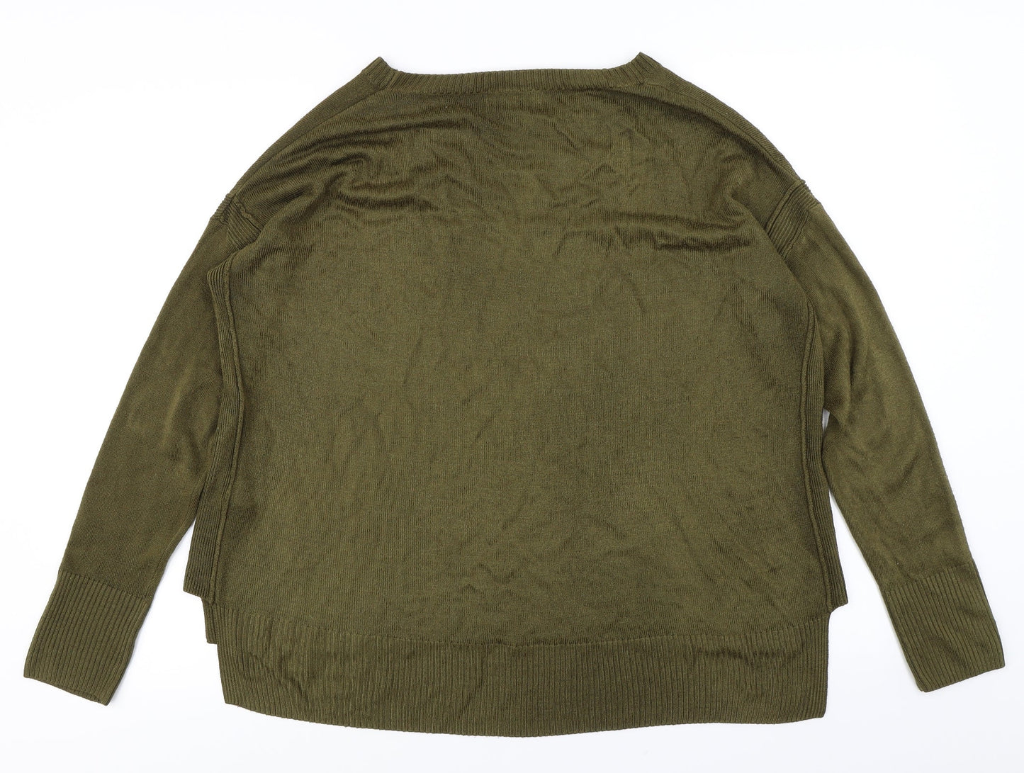 New Look Womens Green   Pullover Jumper Size M