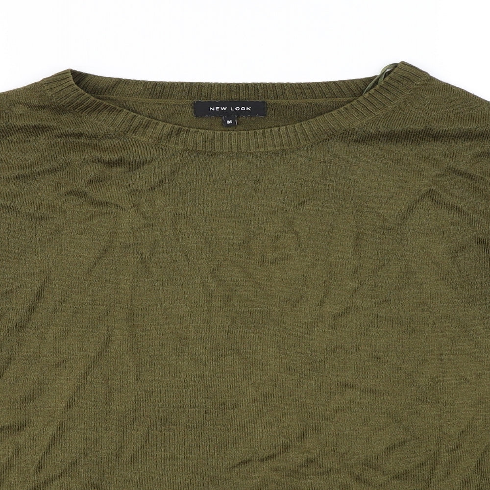 New Look Womens Green   Pullover Jumper Size M