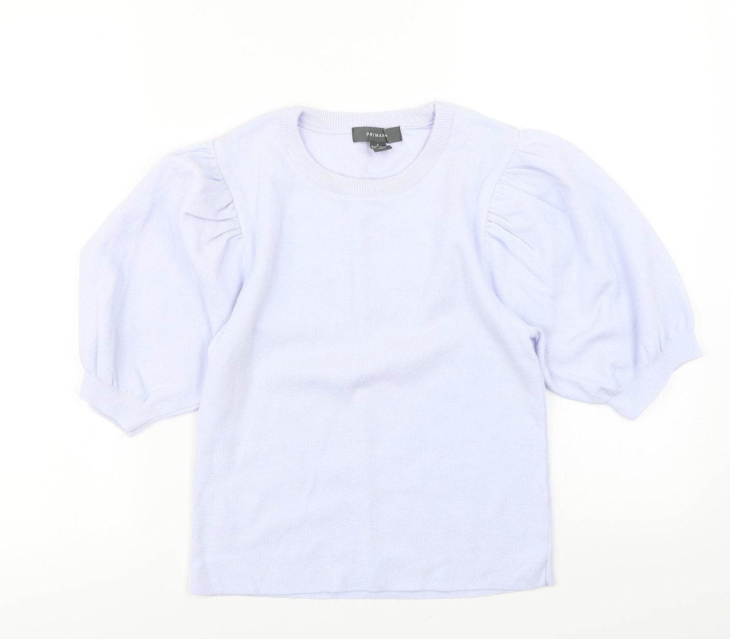 Primark Womens Blue   Pullover Jumper Size S  - Balloon Sleeve
