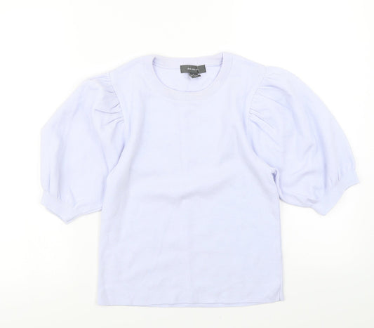 Primark Womens Blue   Pullover Jumper Size S  - Balloon Sleeve