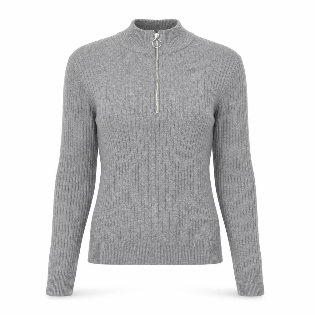 Divided Womens Grey  Knit Pullover Jumper Size XS