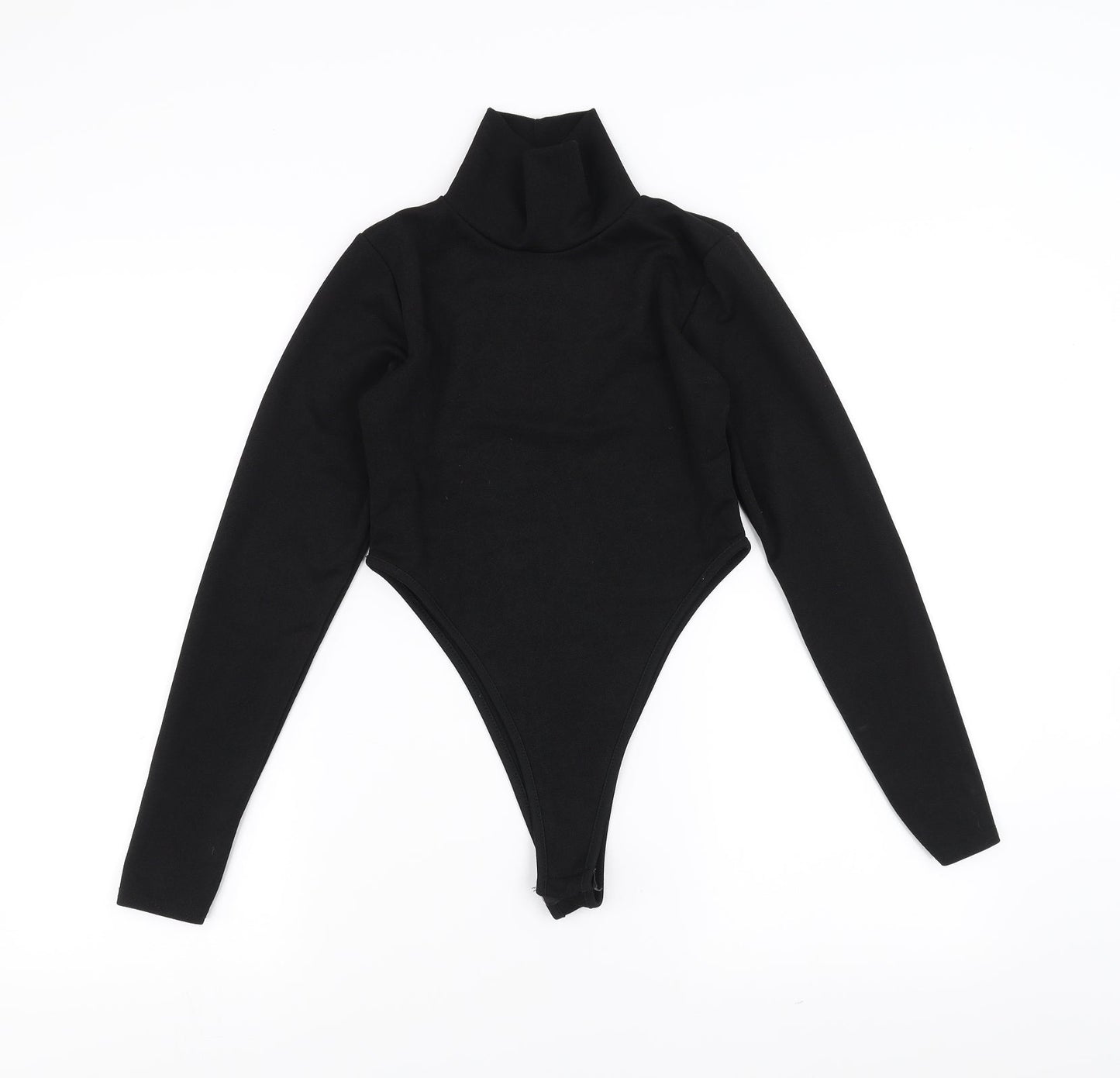 Preworn Womens Black   Bodysuit One-Piece Size 10