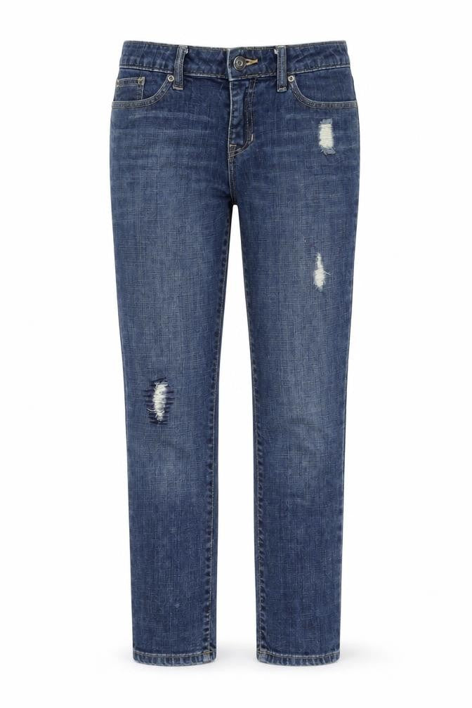 Gap Womens Black  Denim Straight Jeans Size 8 L30 in