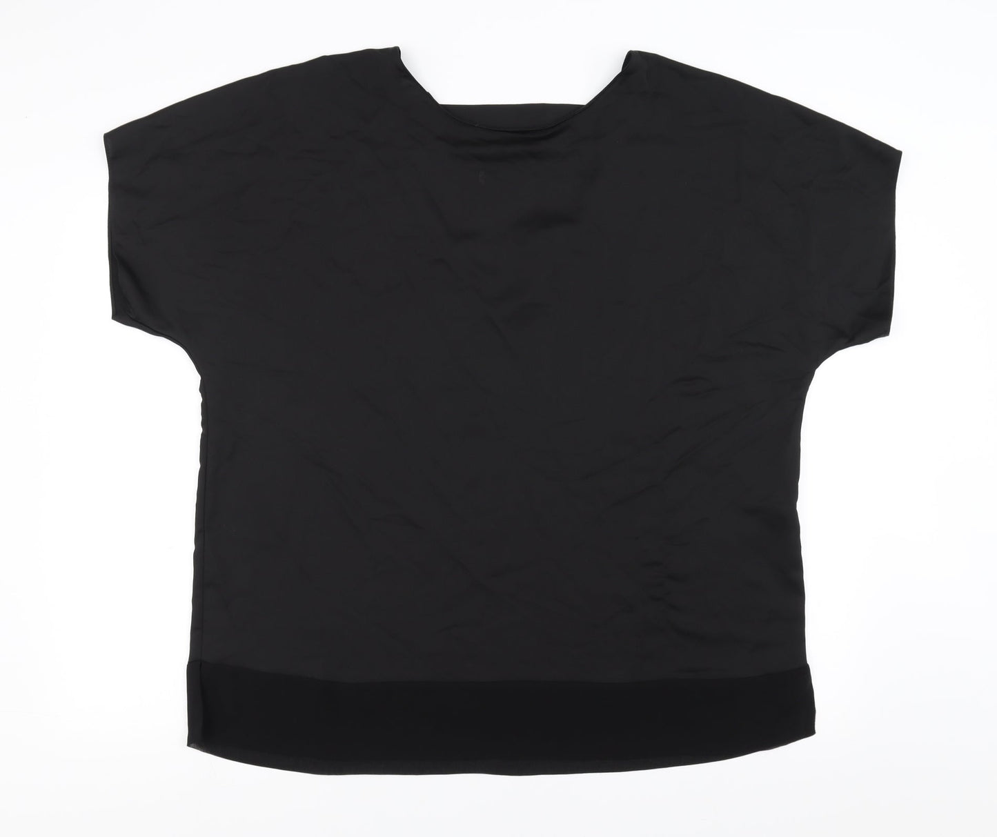 River Island Womens Black   Basic Blouse Size L