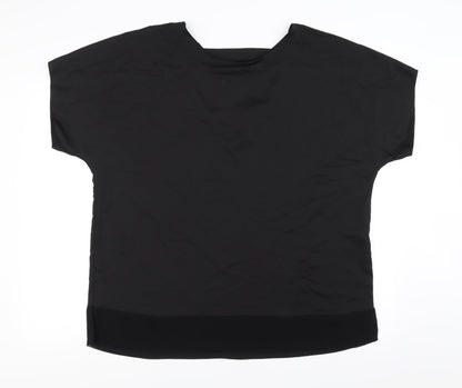 River Island Womens Black   Basic Blouse Size L